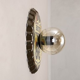 Applique murale de style mini, style rustique classique traditionnel, style campagnard, éclairage d'ambiance