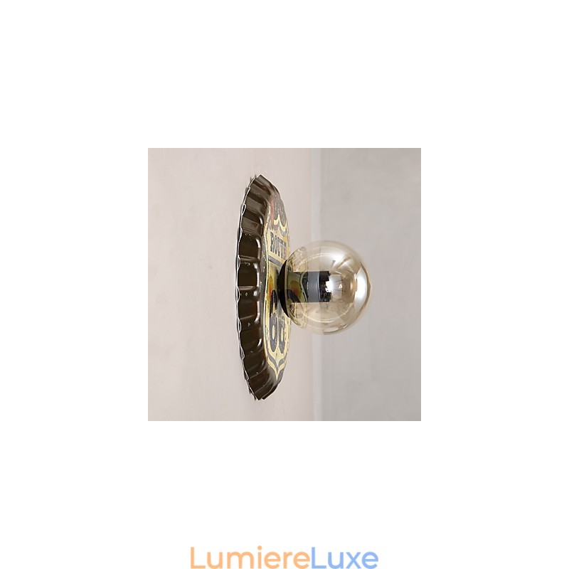 Applique murale de style mini, style rustique classique traditionnel, style campagnard, éclairage d'ambiance
