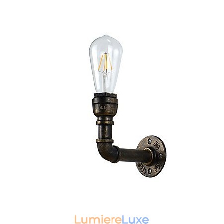 Applique murale en laiton antique classique et traditionnel de style rustique pour éclairage d'ambiance Applique murale en laiton antique classique et traditionnel de style rustique pour éclairage d'ambiance