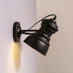 Éclairage industriel vintage rétro de luxe pour chambre à coucher, balcon, bar, allée