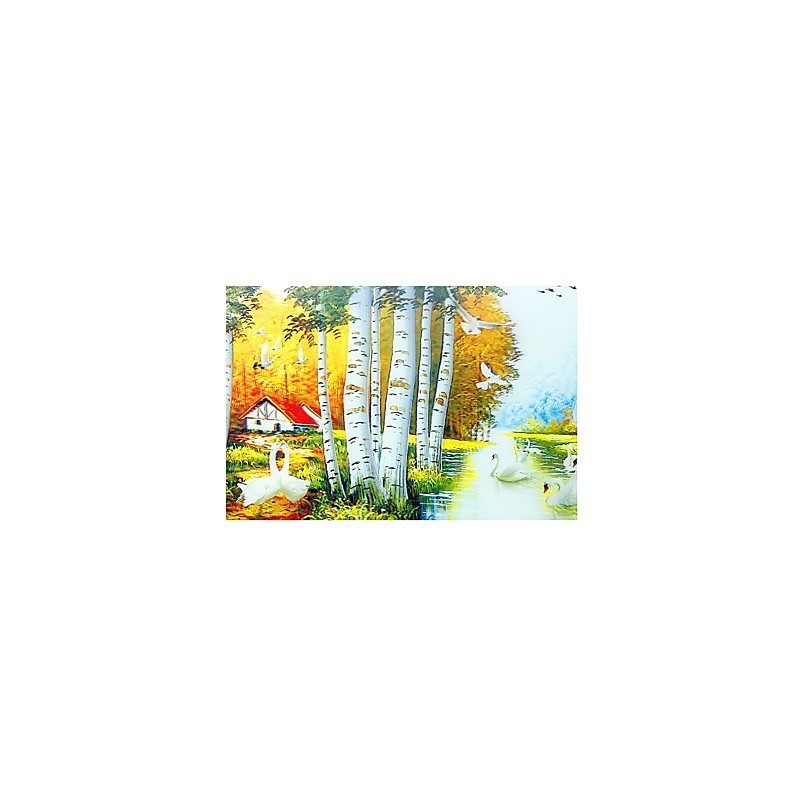 Peinture contemporaine moderne intégrée pour appliques murales à lumière ambiante