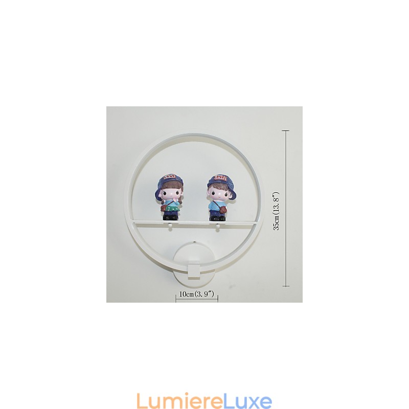 Applique murale moderne et créative, luminaire décoratif pour chambre d'enfant, luminaire décoratif en aluminium, idéal pour un couloir ou une chambre d'enfant
