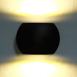 Appliques murales modernes contemporaines, modernes et contemporaines, finition en oxyde noir pour éclairage d'ambiance