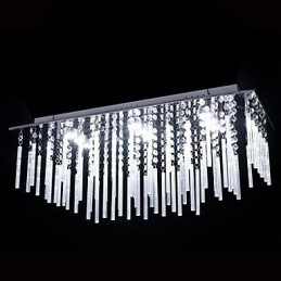 Plafonnier 9 lumières moderne simple et artistique