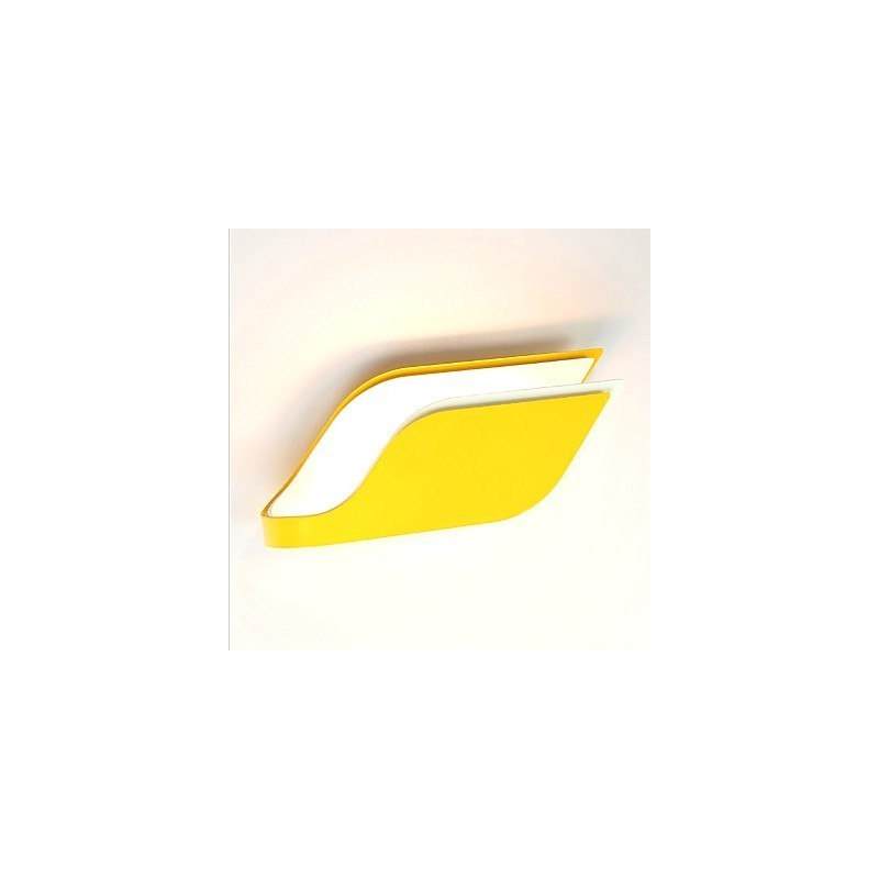 Peinture contemporaine moderne intégrée pour appliques murales à lumière ambiante
