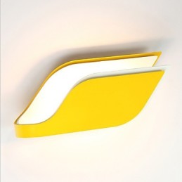 Peinture contemporaine moderne intégrée pour appliques murales à lumière ambiante