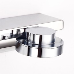 Éclairage de salle de bain moderne contemporain en métal