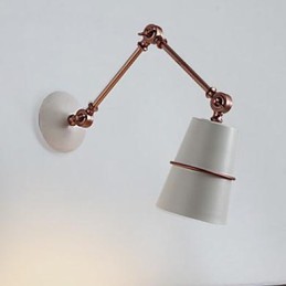Applique murale postmoderne simple pour restaurant, lampe d'art pour chambre à coucher, design de bureau, lampe de chevet