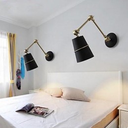 Applique murale postmoderne simple pour restaurant, lampe d'art pour chambre à coucher, design de bureau, lampe de chevet