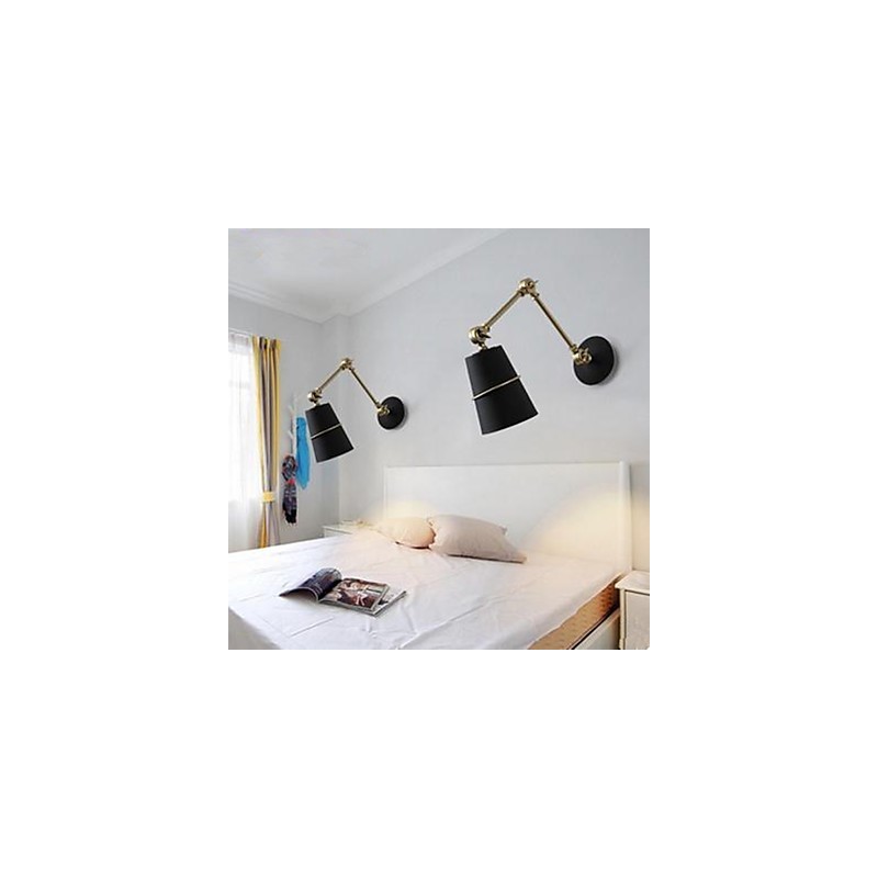 Applique murale postmoderne simple pour restaurant, lampe d'art pour chambre à coucher, design de bureau, lampe de chevet