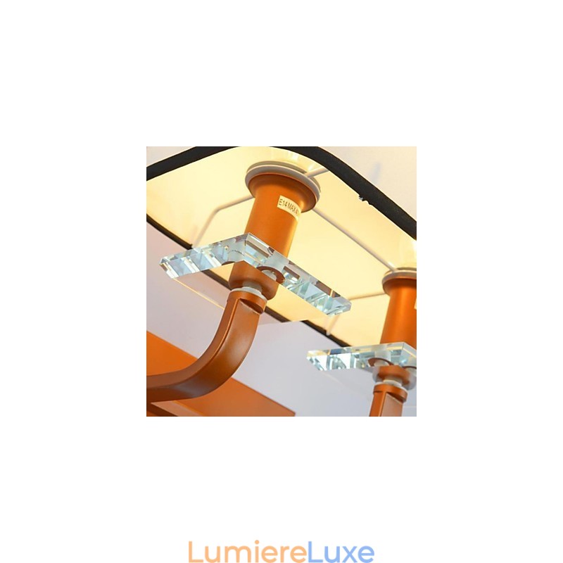 Peinture contemporaine moderne intégrée pour appliques murales à lumière ambiante