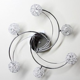 Plafonnier encastré électroplaqué contemporain moderne
