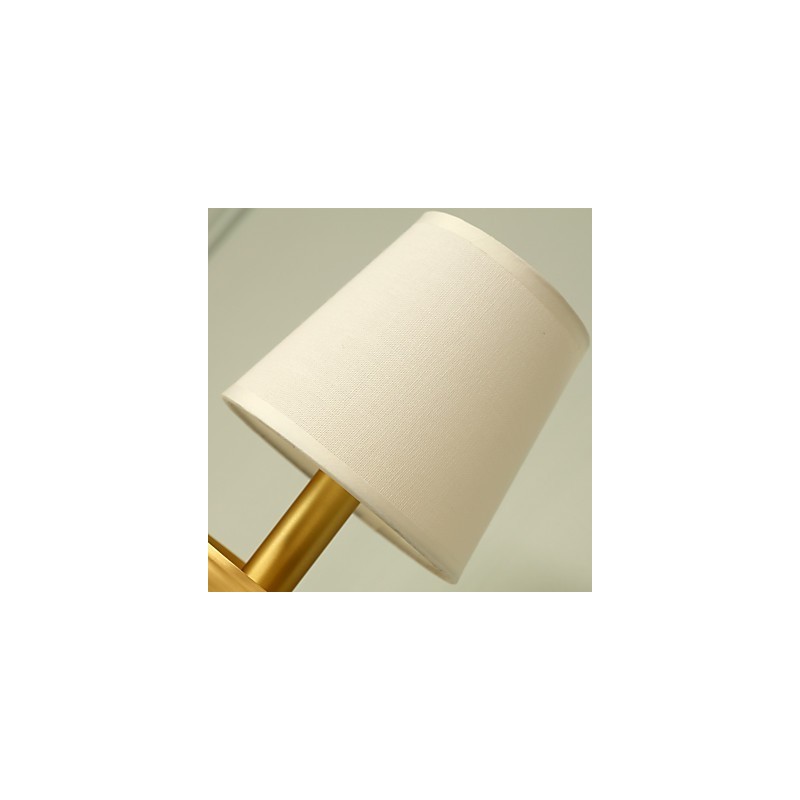 Applique murale simple, traditionnelle et classique en laiton, style mini