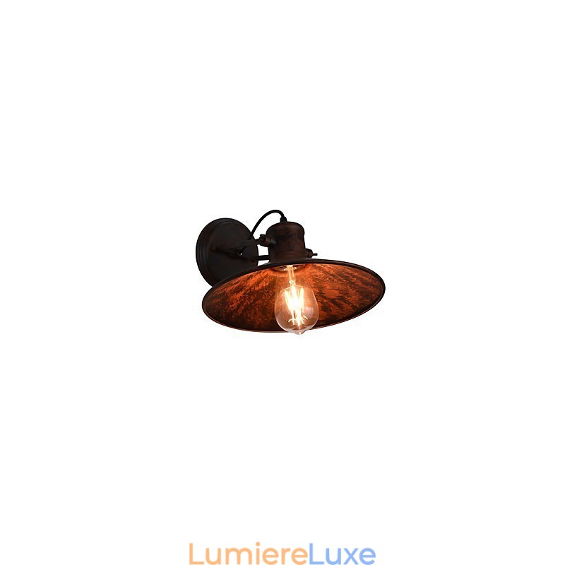 Applique murale, applique murale, lampe sabre laser noire muette sur le mur