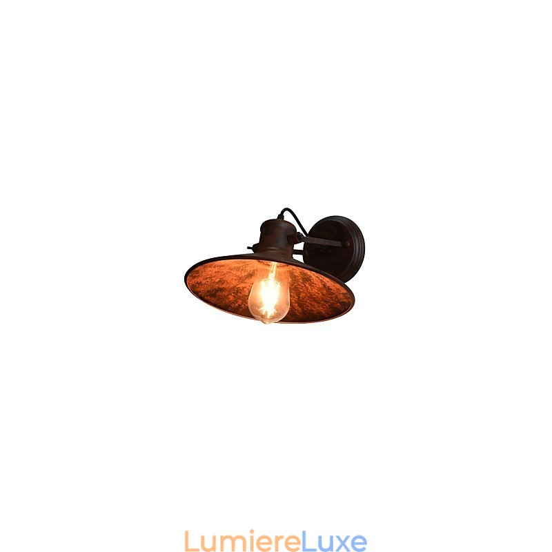Applique murale, applique murale, lampe sabre laser noire muette sur le mur