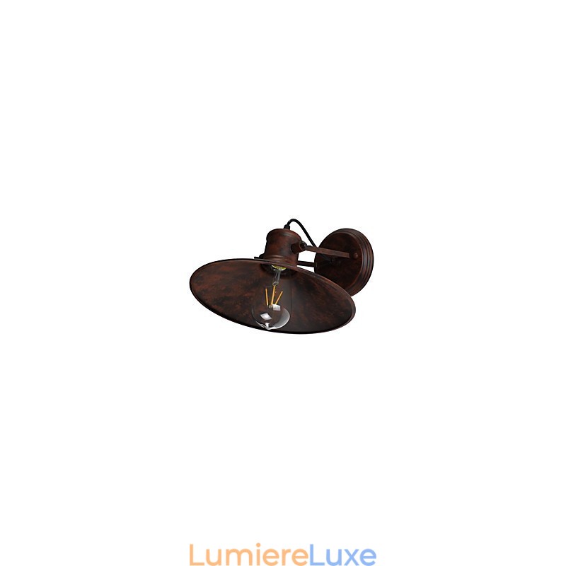 Applique murale, applique murale, lampe sabre laser noire muette sur le mur
