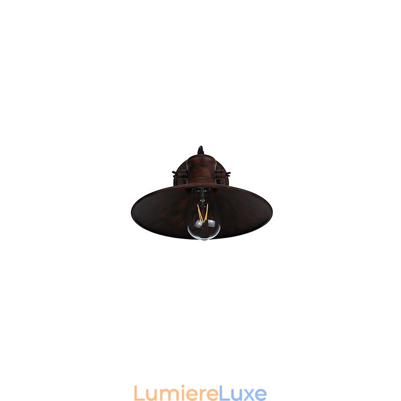 Applique murale, applique murale, lampe sabre laser noire muette sur le mur