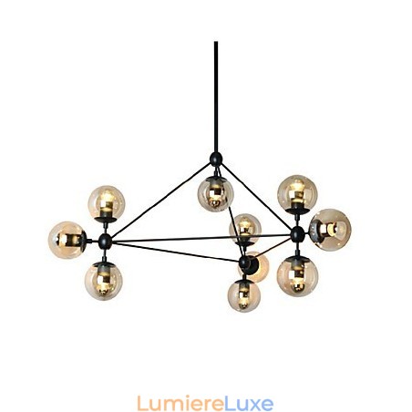 Lustre rétro en métal pour salon, extérieur, garage Lustre rétro en métal pour salon, extérieur, garage