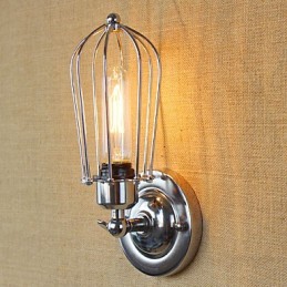 Appliques murales rétro style mini avec éclairage d'ambiance et galvanoplastie