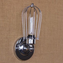 Appliques murales rétro style mini avec éclairage d'ambiance et galvanoplastie