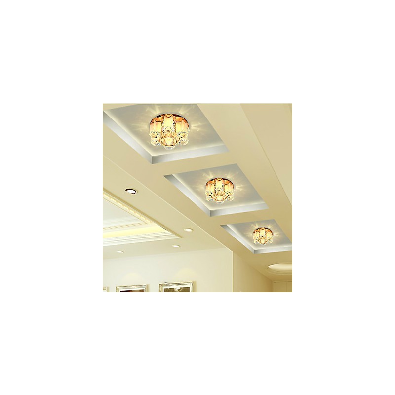 Lampe en cristal SMD CreativeTube, spot absorbant la lumière du dôme
