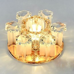 Lampe en cristal SMD CreativeTube, spot absorbant la lumière du dôme