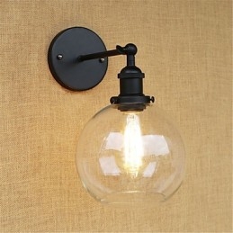 Appliques murales à lumière ambiante de style mini, style rétro, pour la protection des yeux