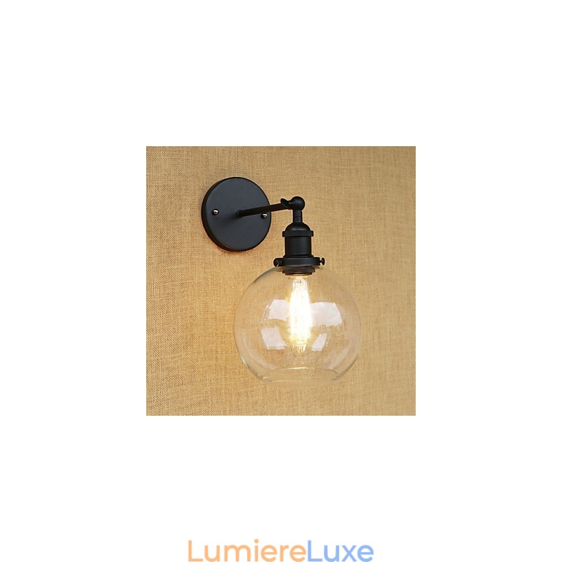 Appliques murales à lumière ambiante de style mini, style rétro, pour la protection des yeux