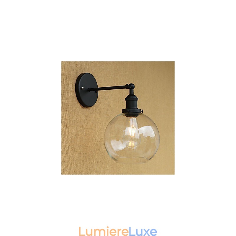 Appliques murales à lumière ambiante de style mini, style rétro, pour la protection des yeux