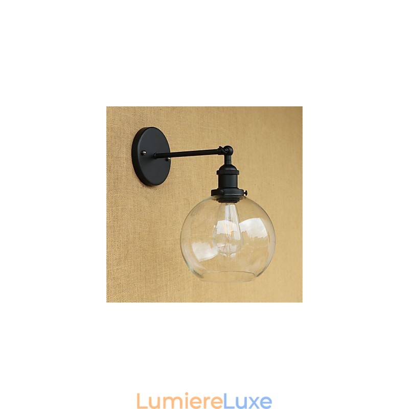 Appliques murales à lumière ambiante de style mini, style rétro, pour la protection des yeux