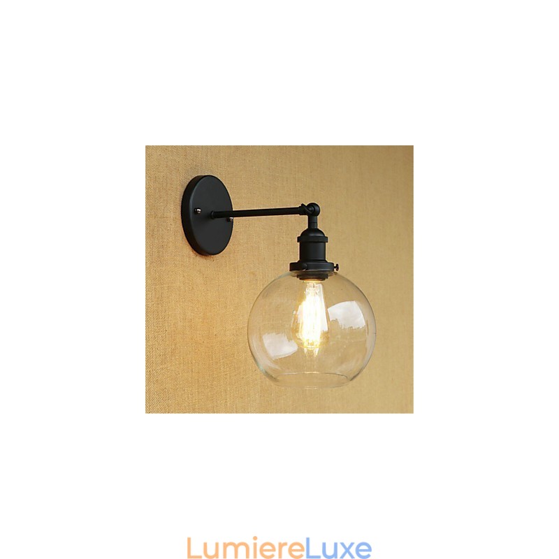 Appliques murales à lumière ambiante de style mini, style rétro, pour la protection des yeux
