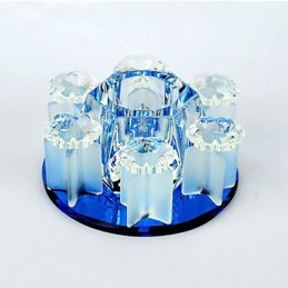 Lampe en cristal SMD CreativeTube, spot absorbant la lumière du dôme