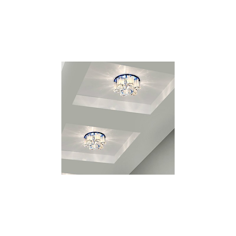 Lampe en cristal SMD CreativeTube, spot absorbant la lumière du dôme