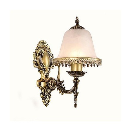 Applique murale vintage galvanisée avec éclairage encastré Applique murale vintage galvanisée avec éclairage encastré