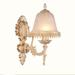 Applique murale vintage galvanisée avec éclairage encastré