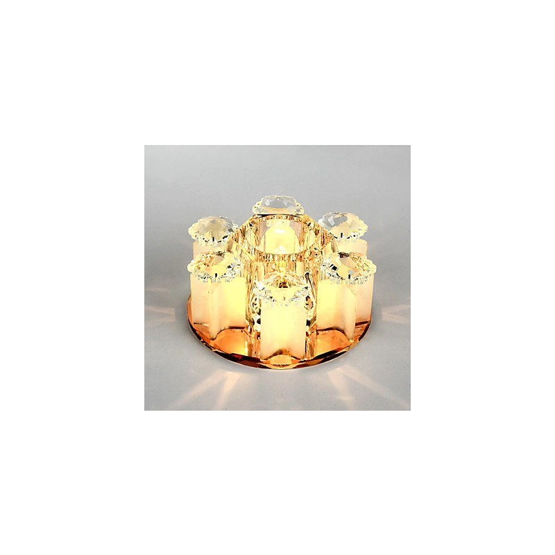 Lampe en cristal SMD CreativeTube, spot absorbant la lumière du dôme