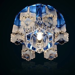 Lampe en cristal SMD CreativeTube, spot absorbant la lumière du dôme