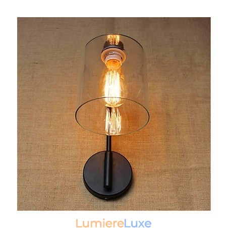 Finition en oxyde noir rustique pour éclairage d'ambiance à bras pivotant Finition en oxyde noir rustique pour éclairage d'ambiance à bras pivotant