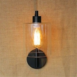 Finition en oxyde noir rustique pour éclairage d'ambiance à bras pivotant