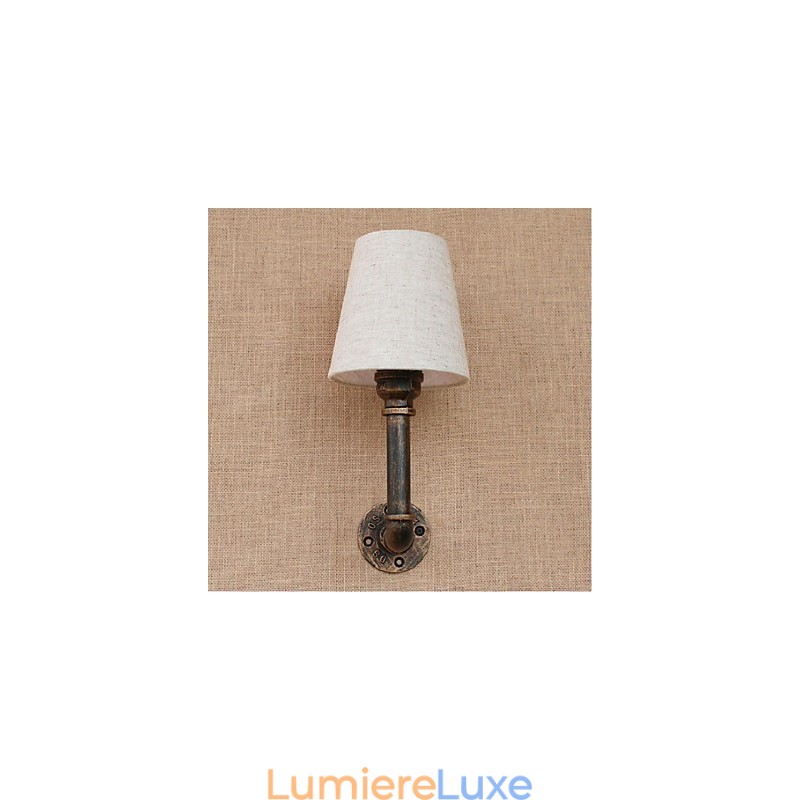 Applique murale rustique en laiton pour éclairage d'ambiance