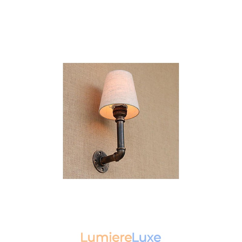 Applique murale rustique en laiton pour éclairage d'ambiance