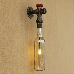 Applique murale Amber Water avec interrupteur