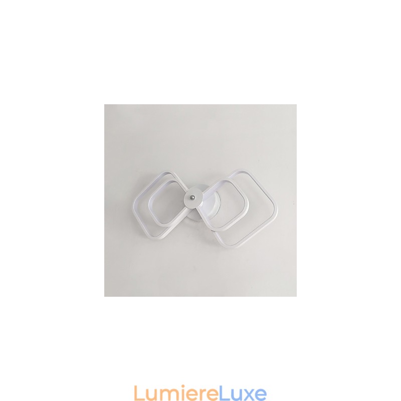 Fonction de peinture contemporaine moderne intégrée pour appliques murales à lumière ambiante