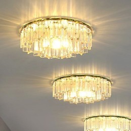 Lampe en cristal SMD CreativeTube, spot absorbant la lumière du dôme