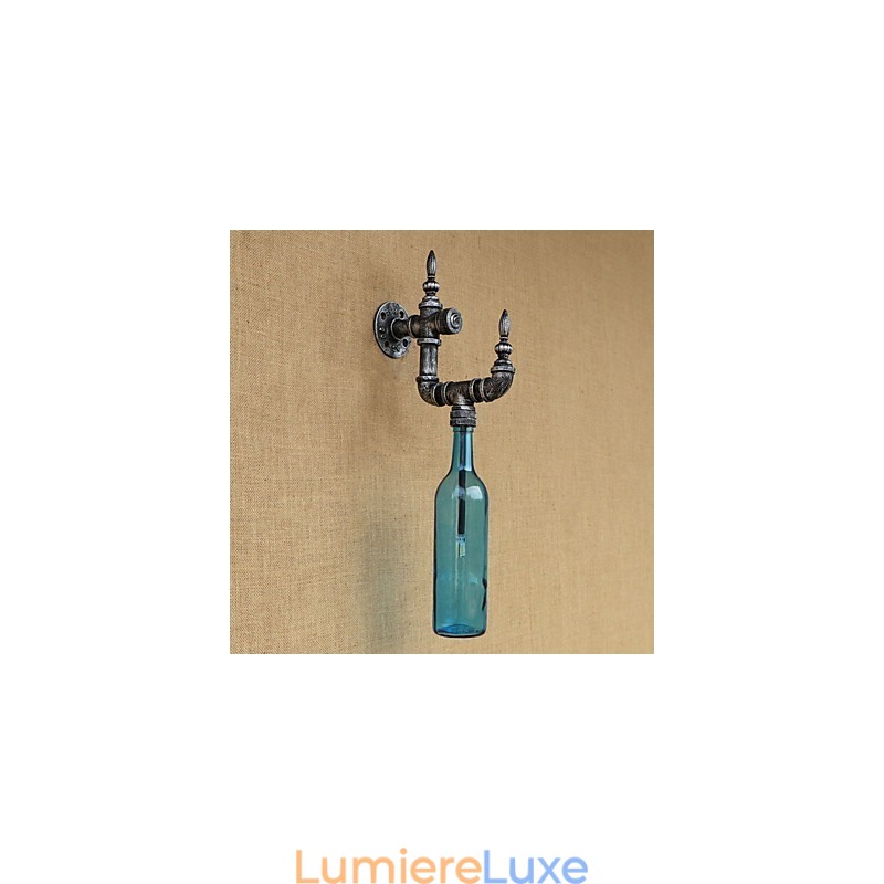 Lampe murale rétro nostalgique avec interrupteur pour café, bar, restaurant, couloir, bouteille d'eau
