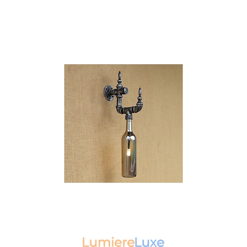 Lampe murale rétro nostalgique avec interrupteur pour café, bar, restaurant, couloir, bouteille d'eau
