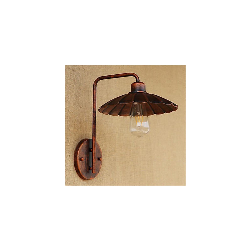 Lampe de chevet en fer simple et créative, style rétro, moderne et populaire, pour chambre à coucher, hôtel