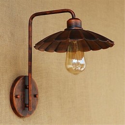 Lampe de chevet en fer simple et créative, style rétro, moderne et populaire, pour chambre à coucher, hôtel