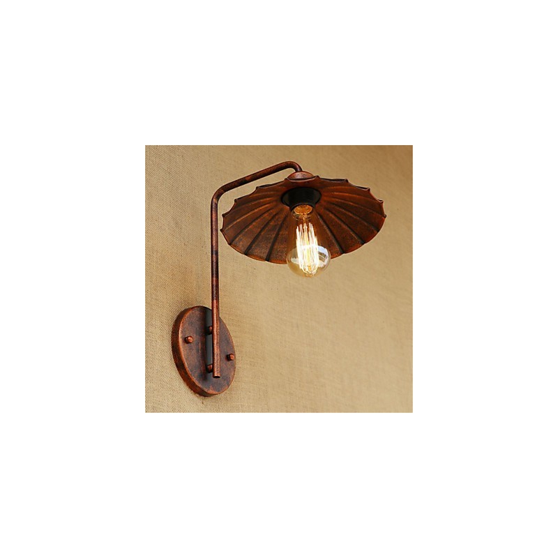 Lampe de chevet en fer simple et créative, style rétro, moderne et populaire, pour chambre à coucher, hôtel
