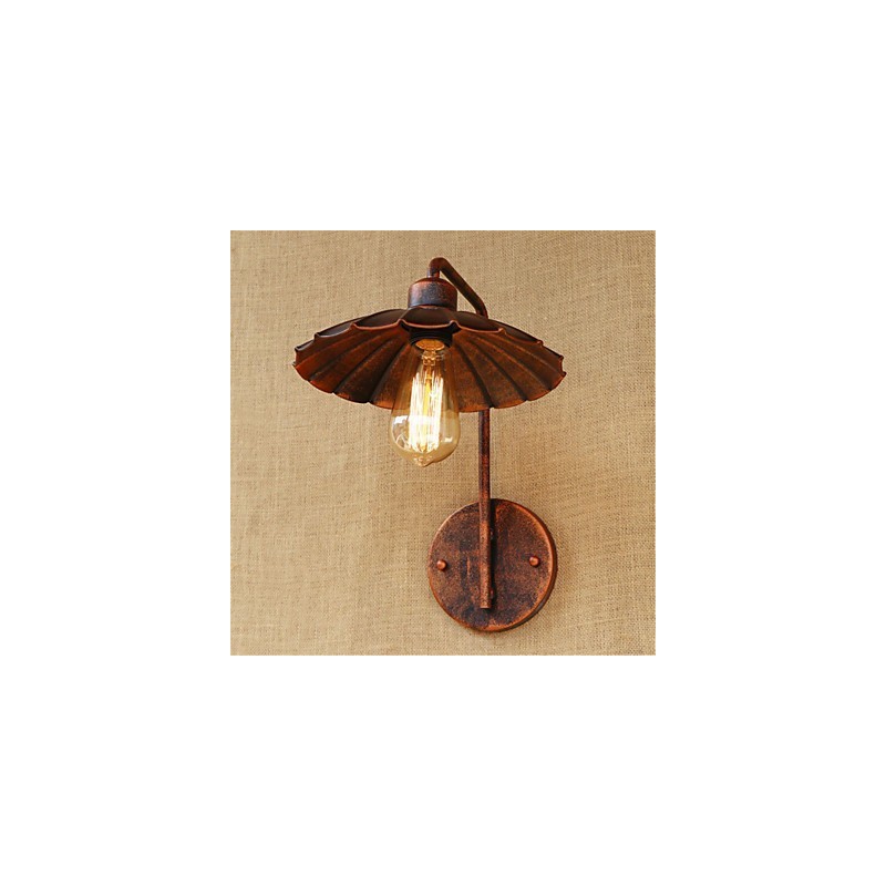 Lampe de chevet en fer simple et créative, style rétro, moderne et populaire, pour chambre à coucher, hôtel